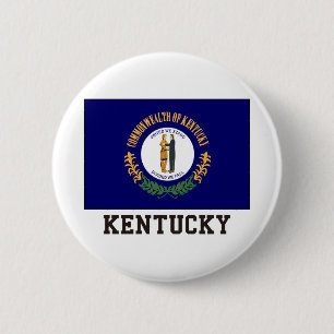 Kentucky 2 Inch Round Button