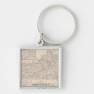 Kentucky 3 keychain