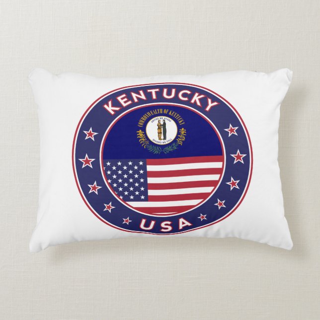Kentucky Accent Pillow (Front)