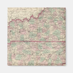 Kentucky and Tennessee Magnet
