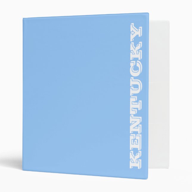 Kentucky Binder (Front/Inside)