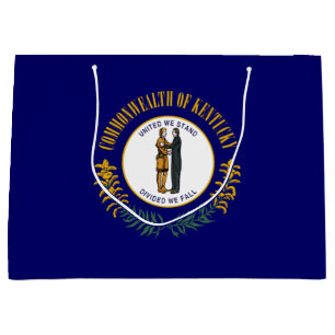 Kentucky: Bluegrass Commonwealth US State Flag Large Gift Bag