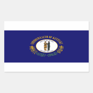 Kentucky: Bluegrass Commonwealth US State Flag Sticker