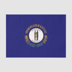 Kentucky: Bluegrass Commonwealth US State Flag Tissue Paper