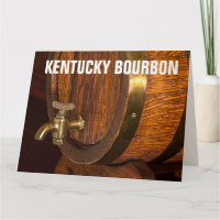 KENTUCKY BOURBON BARREL BIRTHDAY BIG GREETING 