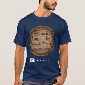Kentucky Bourbon Trail Ricochet Meetup T-Shirt