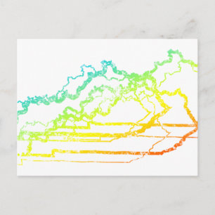 kentucky chill blur postcard