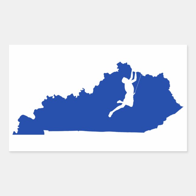 Kentucky Climbing Sticker (Front)