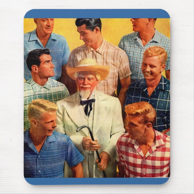 Kentucky colonel and sons mouse pad (Front)