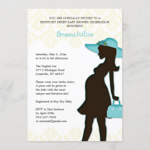 Kentucky Derby Baby Shower Invitation