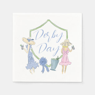 Kentucky Derby Party Balloon Napkin