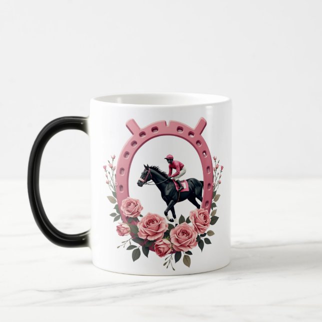 Kentucky Derby-Run For The Roses Magic Mug (Left)