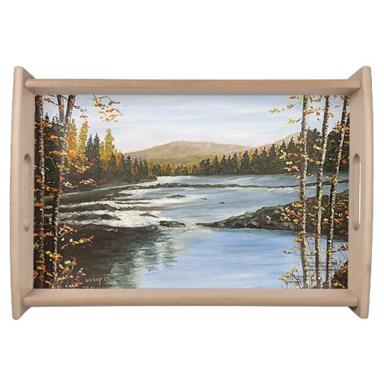 "KENTUCKY DOWNSTREAM SERVIING TRAY" SERVING TRAY