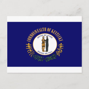 Kentucky Flag Postcard