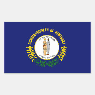 Kentucky Flag Sticker