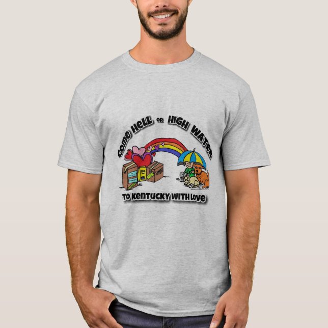 Kentucky Flood Relief Fundraiser 2022 T-Shirt (Front)