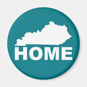 Kentucky Home Away From State Fridge Magnet