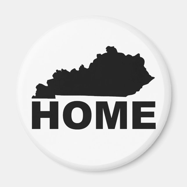 Kentucky Home Away From State Fridge Magnet (Front)