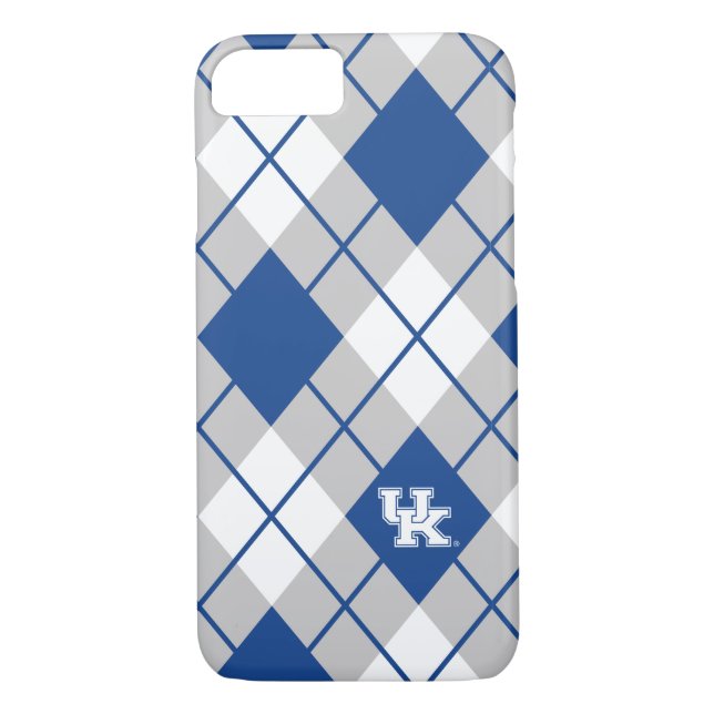 Kentucky | Kentucky Argyle Pattern Case-Mate iPhone Case (Back)