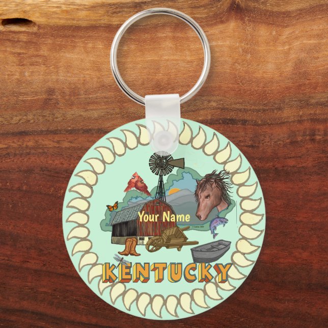 Kentucky Keychain (Front)