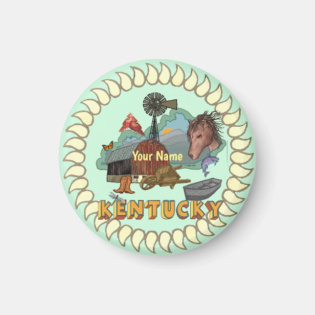 Kentucky  magnet (Front)