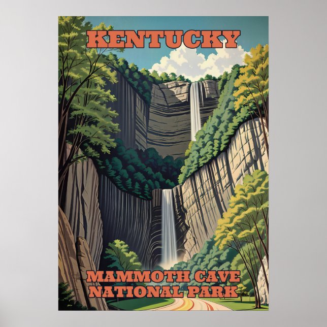 Kentucky Mammoth Cave National Park V01 Poster (Front)