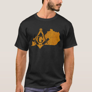 Kentucky Masons Grand Lodge F&am Freemason Father' T-Shirt