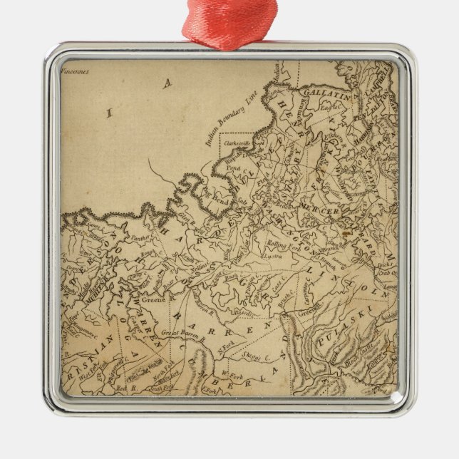 Kentucky Metal Ornament (Front)