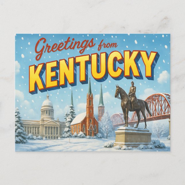 KENTUCKY Postcard (Front)