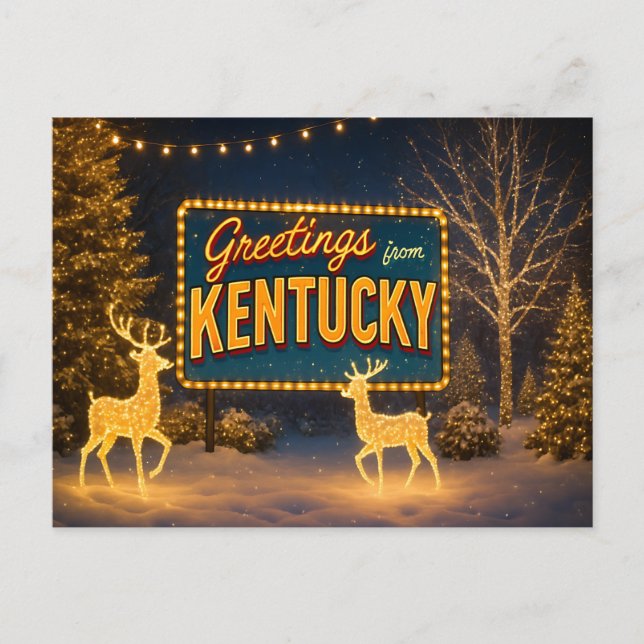 KENTUCKY Postcard (Front)