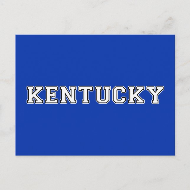 Kentucky Postcard (Front)
