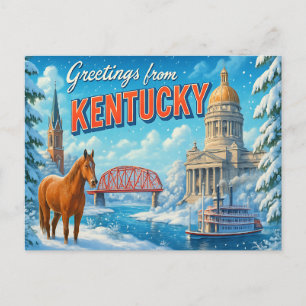 KENTUCKY Postcard