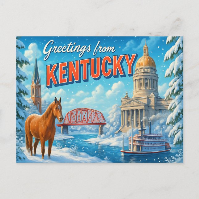 KENTUCKY Postcard (Front)