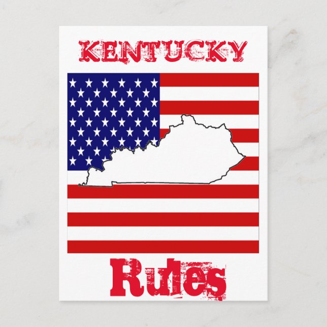 KENTUCKY  POSTCARD (Front)