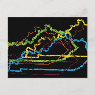 kentucky pride blur postcard