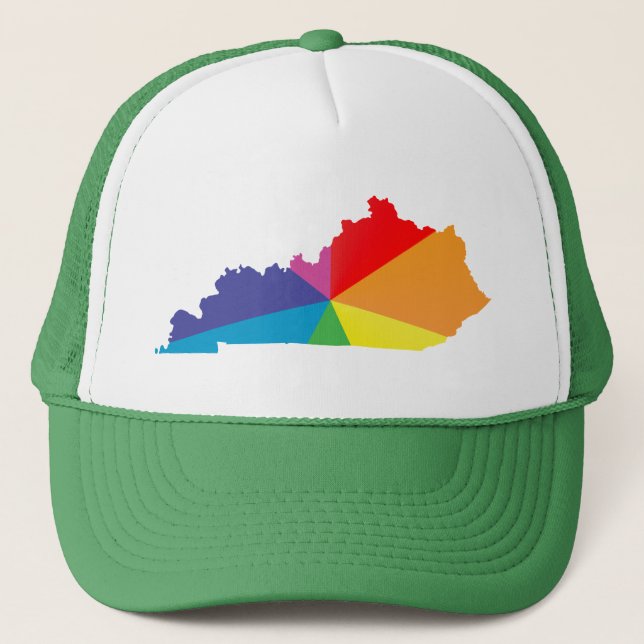 kentucky pride. trucker hat (Front)