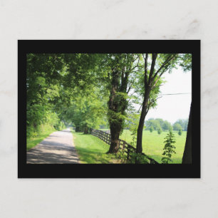 Kentucky road post card