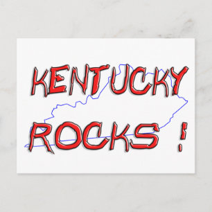Kentucky ROCKS Postcard