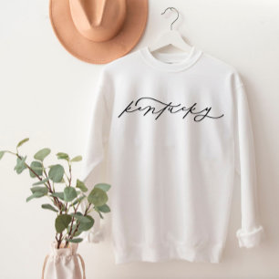 Kentucky Script State Femme Sweatshirt