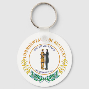 Kentucky sign keychain
