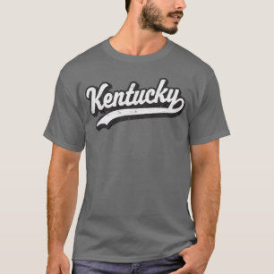 Kentucky Sports Baseball Script retro T-Shirt