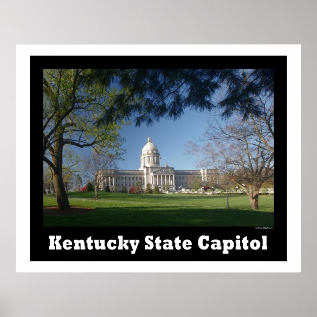 KENTUCKY STATE CAPITOL POSTER (Front)
