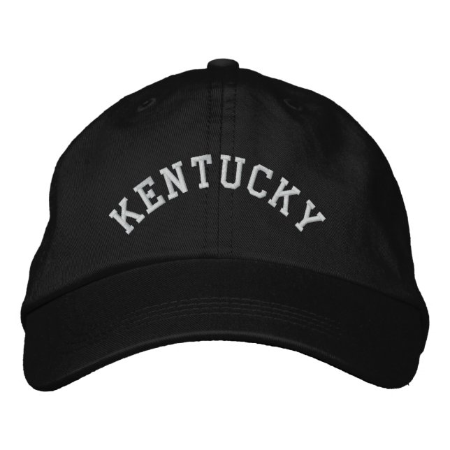 Kentucky State Embroidered Embroidered Hat (Front)