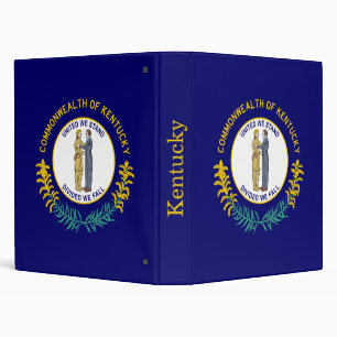 Kentucky State Flag Binder