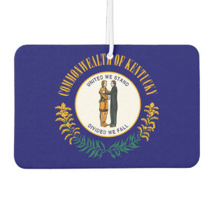 Kentucky State Flag Design Air Freshener
