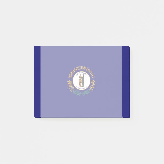 Kentucky State Flag Design Post-it Notes (Front)