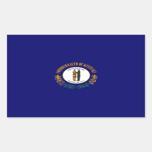 Kentucky State Flag Design Sticker