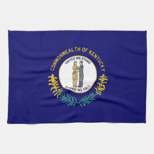 Kentucky State Flag Kitchen Towel