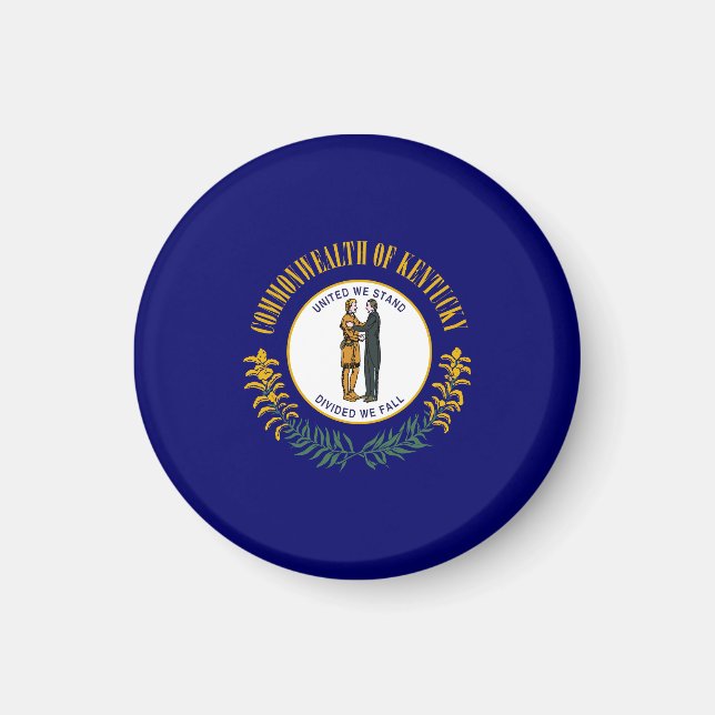 Kentucky State Flag USA Magnet (Front)