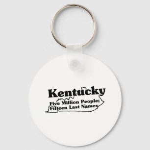 Kentucky State Slogan Keychain
